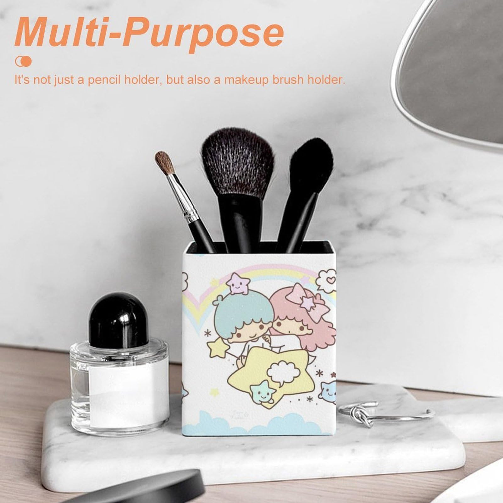 Amazon.co.jp: キキララ ペン立て ペンスタンド 大容量 かわいいペン